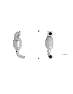 Catalyseur Citroen C-ELYSEE C1 C3 C4 CACTUS DS3 Peugeot 108 208 301 1.2VTi (14-) EURO 6