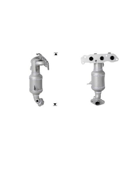 Catalyseur Nissan PIXO Opel AGILA Suzuki ALTO SPLASH CELERIO 1.0i 12V (08-15) EURO 5