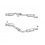 Catalyseur Audi A4 3.0i V6 1095mm DROIT (01-)