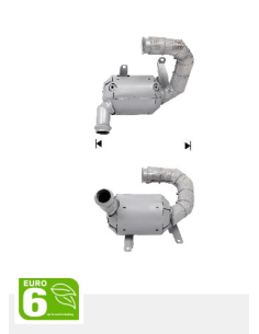 Catalyseur Citroen C4 PICASSO DISPATCH JUMPY SPACETOURER 2.0TD HDI DPF (13-) EURO 6
