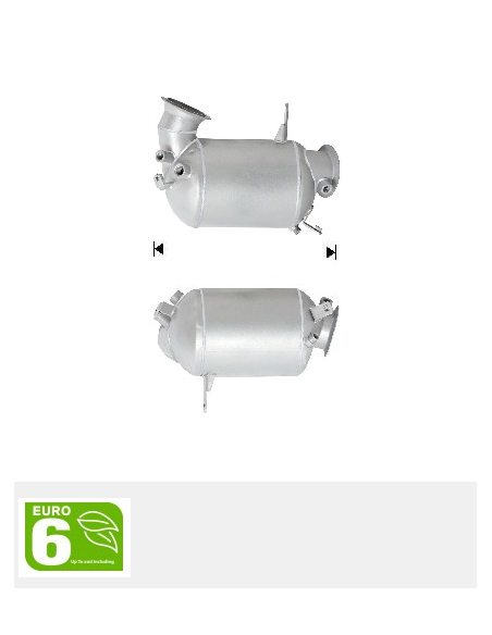 Catalyseur Volkswagen TRANSPORTER 2.0 TDI DPF (15-) EURO 6 Catalyseur Volkswagen TRANSPORTER 2.0 TDI DPF (15-) EURO 6