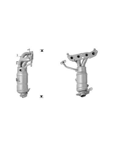 Catalyseur Daihatsu CHARADE 1.3i VVTI 16V (11-)