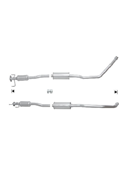 Catalyseur Fiat SEDICI Suzuki SX4 1.5i 1.6i 16V (09-14)