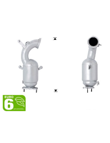 Catalyseur Alfa Romeo GIULIETTA MITO Chrysler JEEP RENEGADE Fiat 500X 1.4i TB (13-) EURO 6