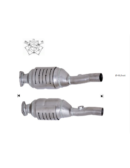 Catalyseur AUDI A2 1.6i 16V (02-05) Catalyseur AUDI A2 1.6i 16V (02-05)