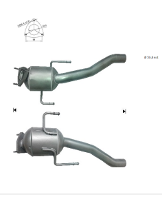 Catalyseur Porsche CAYENNE S 4.5i V8 GAUCHE (03-06)