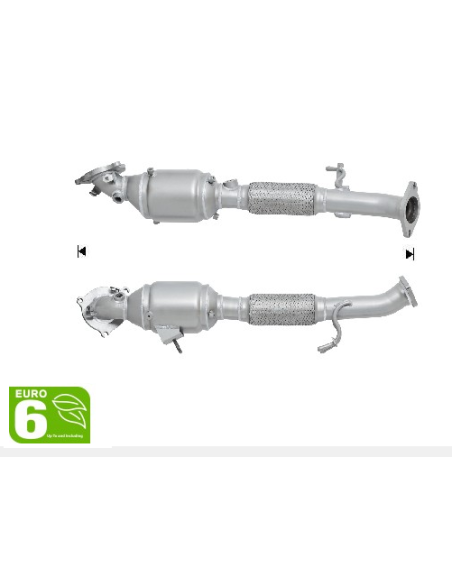 Catalyseur Ford KUGA 1.5Ti VCT 16V EcoBoost (14-18) EURO 6