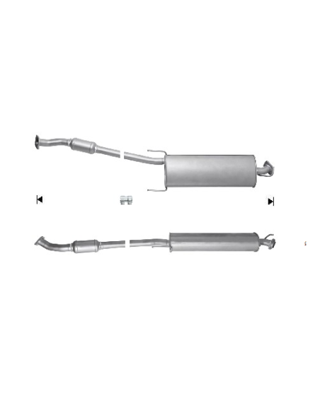 Catalyseur Toyota RAV 4 2.0i 2.4i 16V (05-12)