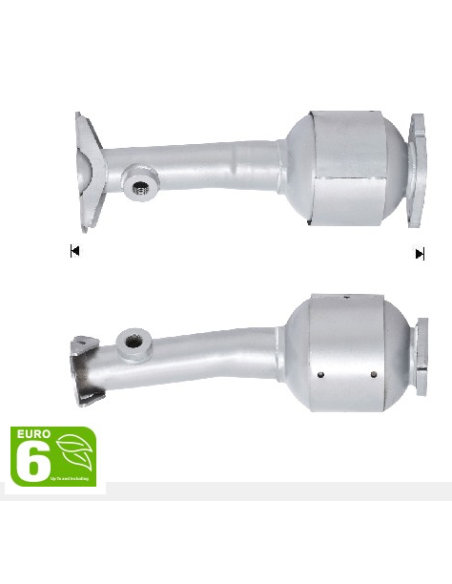 Pré-Catalyseur Mitsubishi ASX 1.6i 16V (12-18) EURO 6