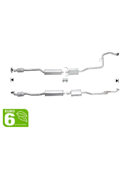 Catalyseur Toyota YARIS 1.3i VVTi 16V (14-17)