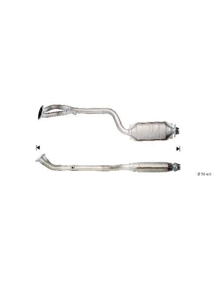 Catalyseur BMW Z3 1.9i 16V (95-) Catalyseur BMW Z3 1.9i 16V (95-)