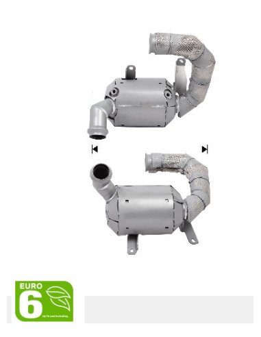 Catalyseur Citroen C4 C5 DS4 DS5 2.0 TD HDI FAP (15-)  EURO 6