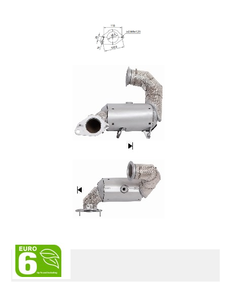 Catalyseur RENAULT ESPACE KADJAR MEGANE TALISMAN 1.6i Tce 16V (15-) EURO 6 Catalyseur RENAULT ESPACE KADJAR MEGANE TALISMAN 1.6i Tce 16V (15-) EURO 6