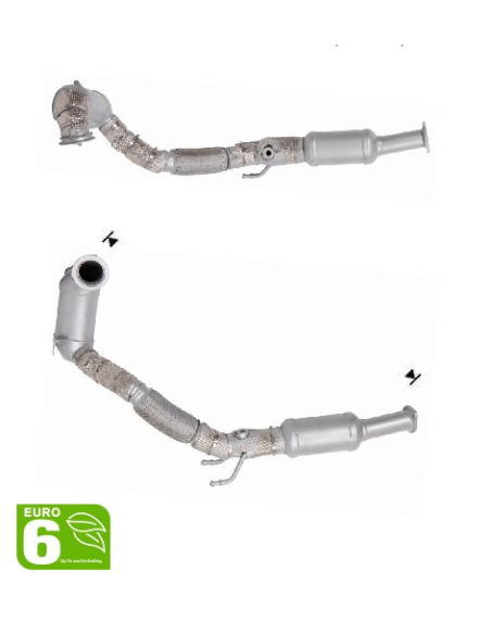 Catalyseur Audi A3 1.4i e-tron, Volkswagen GOLF VII PASSAT VIII 1.4i GTE (14-)  EURO 6
