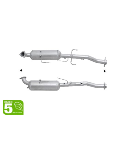 FAP - Filtre à particules TOYOTA HILUX 2.5 3.0 TD D4D DPF (11-15) EURO 5
