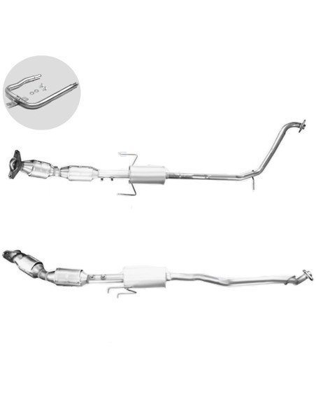 Catalyseur Toyota PRIUS 1.8 Hybrid (09-16) Catalyseur Toyota PRIUS 1.8 Hybrid (09-16)