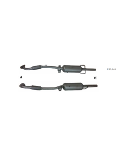 FAP - Catalyseur + Filtre à Particules Opel ASTRA ZAFIRA 1.7 CDTi (07-10) EURO 4