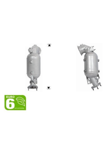 Catalyseur Opel ADAM ASTRA CORSA E 1.0i 12V (14-18) EURO 6