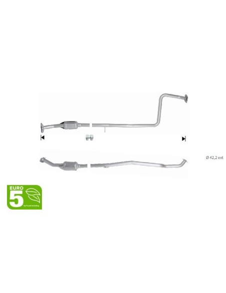 Catalyseur MAZDA 2 1.3i 16V (10-14) EURO 5