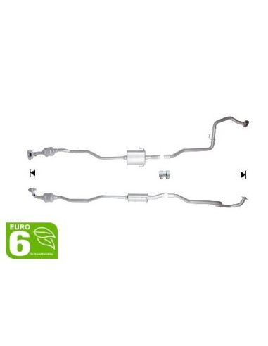 Catalyseur Toyota YARIS 1.0i VVTI 12V (18-) EURO 6