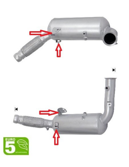 FAP - Catalyseur + Filtre à Particules Mercedes SPRINTER 3.0 TD CDI 190cv CODE G42/GD9(09-15) EURO 5