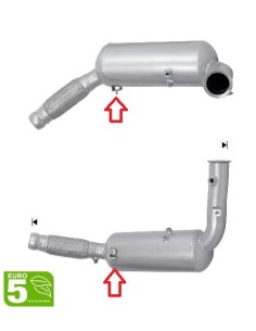 FAP - Catalyseur + Filtre à Particules Mercedes SPRINTER 3.0 TD CDI 190cv (09-15) EURO 5