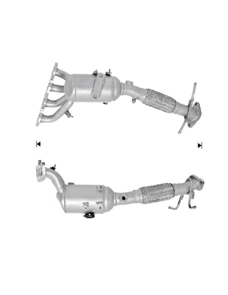 Catalyseur Mazda 3. 1.6i 16V 105CV  (10-14) EURO 5