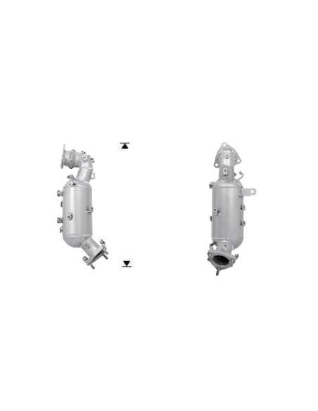 Catalyseur Nissan PATHFINDER NAVARA 2.5TD DCI DPF (10-13) EURO 5