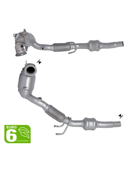 Catalyseur Seat ARONA IBIZA Volkswagen POLO 1.0i Tsi 12V (17-) - BA - EURO 6