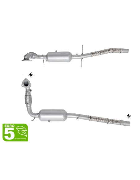 FAP - Catalyseur + Filtre à Particules FORD TRANSIT 2.2 TD TDCi (11-13) EURO 5 FAP - Catalyseur + Filtre à Particules FORD TRANSIT 2.2 TD TDCi (11-13) EURO 5