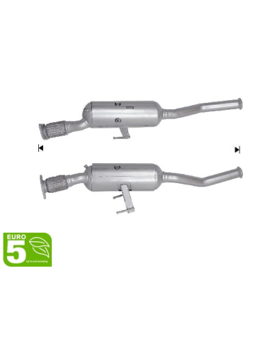 FAP - Catalyseur + Filtre à Particules Nissan NV400 Opel MOVANO Renault MASTER RWD 2.3 CDTI (10-13) EURO 5