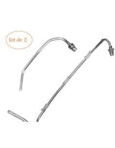 2 Tuyaux de Pression AV /AR Volkswagen TRANSPORTER 1.9 TDI (06-09) EURO 4