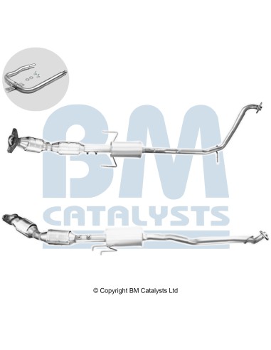 catalyseur + Plaque de protection Antivol Catalyseur Toyota PRIUS 1.8 HYBRID (09-16)