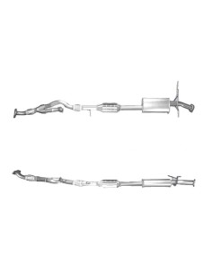 Catalyseur Hyundai SANTA FE 2.7i V6 (01-06)