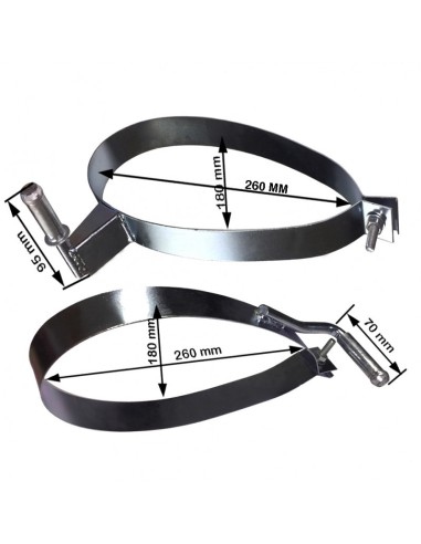 Sangle d'échappement PEUGEOT 206 (09-13)