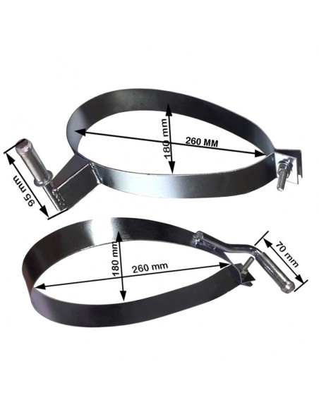 Sangle d'échappement PEUGEOT 206 (09-13) Sangle d'échappement PEUGEOT 206 (09-13)