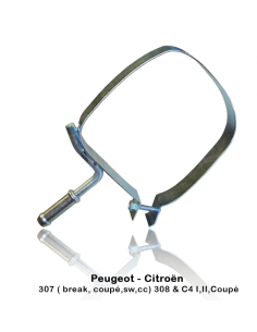 Sangle d'échappement CITROEN C4 PEUGEOT 307 (04-11)