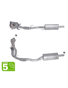 Catalyseur Audi A1 Seat IBIZA Skoda FABIA Volkswagen POLO 1.4 TSi / GTI (09-15) EURO 5