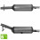 FAP - Catalyseur + Filtre à Particules Citroen C4 PICASSO SPACETOURER BERLINGO 1.6 BlueHDI (14-) EURO 6