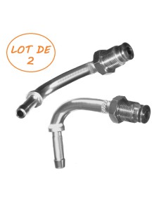 Lot de 2 Tuyaux de pression FAP AV / AR Renault LAGUNA 2.0 Dci (07-12) EURO 4