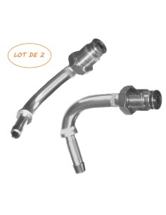 Lot de 2 Tuyaux de pression FAP AV/AR Renault LAGUNA 2.0 Dci (08-12) EURO 4