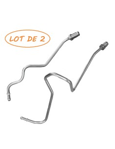 Lot de 2 Tuyaux de pression FAP AV/AR A3 GOLF OCTAVIA ALTEA XL 2.0 TDi (06-10) EURO 4