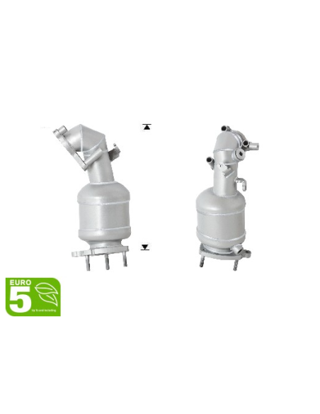 Catalyseur Opel ASTRA CORSA MERIVA MOKKA ZAFIRA 1.7 TD CDTI DPF (07-15) EURO 5