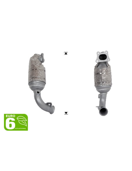 CATALYSEUR C3 C-ELYSEE CROSSLAND X 208 2008 301 1.2i 12V (15-) EURO 6