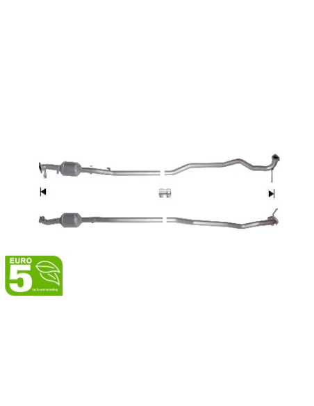 FAP - Filtre à Particules MITSUBISHI ASX 1.8 TD Did 2WD DPF (02/12-06/12) EURO 5