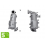 FAP - Catalyseur + Filtre à Particules Toyota AURIS AVENSIS COROLLA VERSO 2.0 2.2 TD D4D DPF (08-15) EURO 5