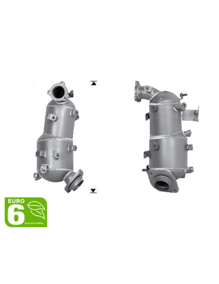 FAP - Catalyseur + Filtre à Particules Toyota RAV 4 2.2 D4D (08-15) EURO 5