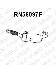 FAP - Catalyseur + Filtre à Particules Fiat TALENTO Nissan NV300 Opel VIVARO Opel TRAFIC (15-) EURO 6