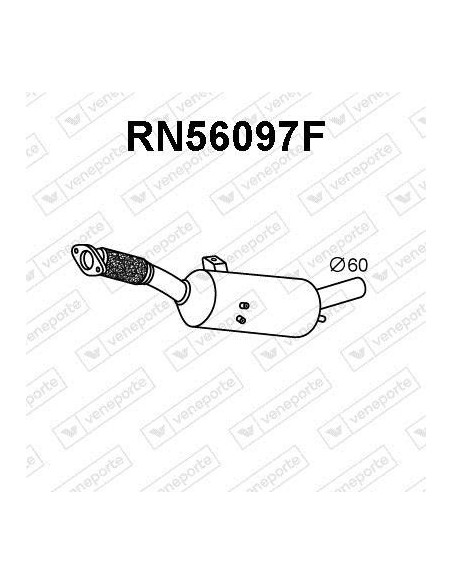FAP - Catalyseur + Filtre à Particules Fiat TALENTO Nissan NV300 Opel VIVARO Opel TRAFIC (15-) EURO 6 FAP - Catalyseur + Filtre à Particules Fiat TALENTO Nissan NV300 Opel VIVARO Opel TRAFIC (15-) EURO 6