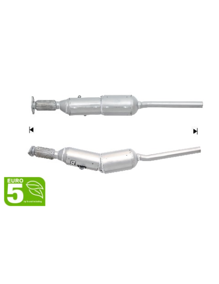 FAP - Catalyseur + Filtre à Particules Renault LAGUNA 1.5 DCi DPF (10-15) EURO 5